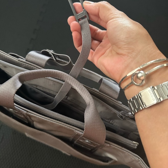 Dagne Dover Petra Convertible Tote Bag in Ash Grey - Picture 7 of 11